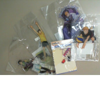 Set of 5 acrylic coasters