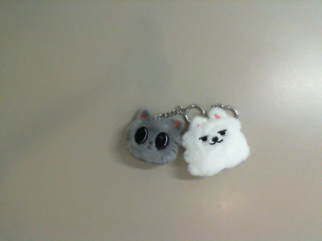 Set of 2 plush keychains Set of 2 plush keychains