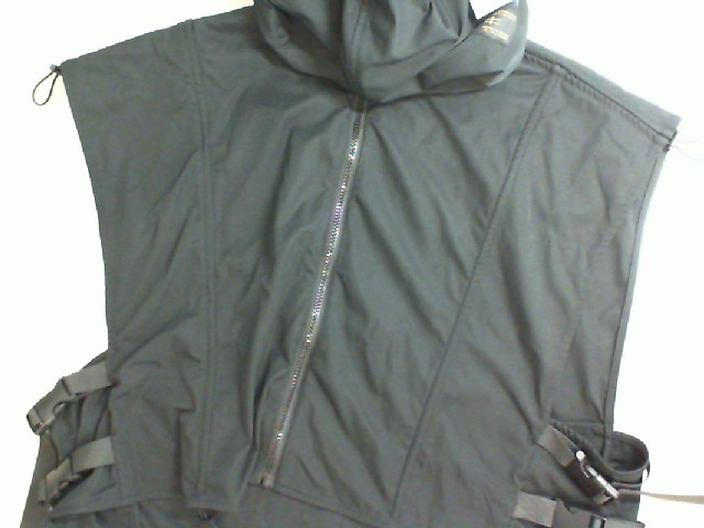 Black vest with a hood Black vest with a hood