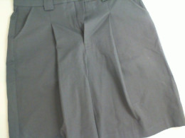 Long gray women's shorts