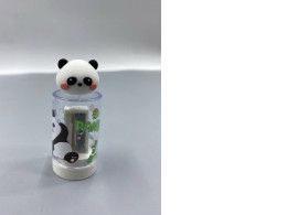 cute panda-themed pencil sharpener designed for stationery use