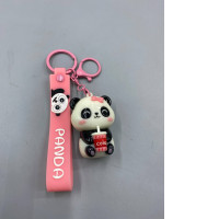Panda-themed keychain from We Bare Bears.