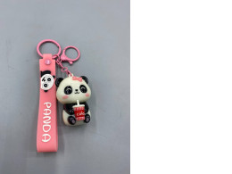 Panda-themed keychain from We Bare Bears.