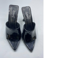 Black high-heeled shoes Black high-heeled shoes