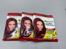 Set of 3 GARNIER Color Naturals hair color cream Set of 3 GARNIER Color Naturals hair color cream