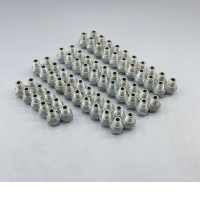 Large set of 70 pieces of replacement nuts for MAN truck wheels