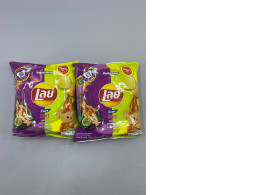 set of 2 Lay's Rock Grilled Shrimp Flavor + Seafood Dipping Sauce