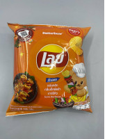 Lay's Rock Wavy Chips, Extra Barbecue Flavor