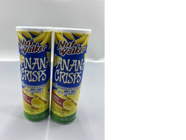 set of 2 Nut Walker Crispy Baked Bananas, Less Sweet set of 2 Nut Walker Crispy Baked Bananas, Less Sweet