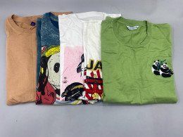set of 5 Round neck t-shirt
