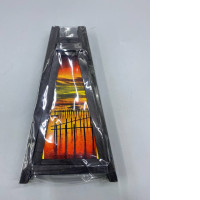 Wooden framed table lamp