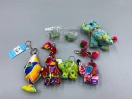 set of 7 Keychain