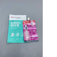 set of 2 Face mask and serum.