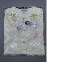 Women's white Playboy cardigan Women's white Playboy cardigan