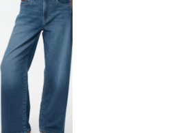 EZY wide-leg straight jeans.