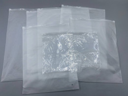 Empty zip bags Empty zip bags