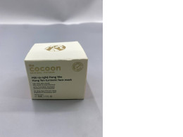 Cocoon's original Vietnamese turmeric face mask is a vegan skincare product designed to brighten the skin and reduce dark spots.