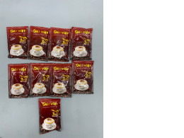 Set of 9 Dat Viet 3-in-1 Instant Coffee, a Vietnamese coffee product. Set of 9 Dat Viet 3-in-1 Instant Coffee, a Vietnamese coffee product.