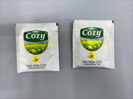 Set of 2 Cozy Chamomile Tea, a Vietnamese herbal tea brand. 