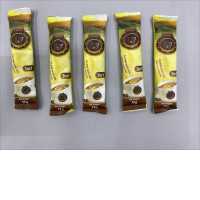 Set of 5 L7 brand 3-in-1 instant coffee mix, which is packaged in convenient 17-gram serving sticks. 