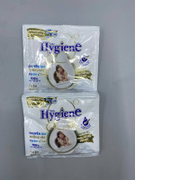 Set of 2 Hygiene Expert Care Milky Touch fabric softener, a concentrated formula designed to make clothes exceptionally soft with long-lasting fragrance