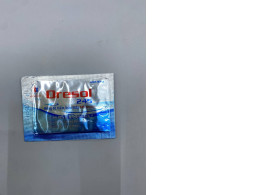 Oresol 245, an oral rehydration solution used to treat dehydration. Oresol 245, an oral rehydration solution used to treat dehydration.