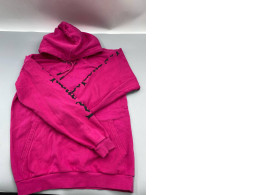 pink hooded sweatshirt