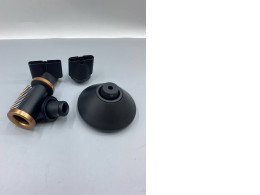 Set of 4 attachments for the Dyson Supersonic hair dryer, including the Flyaway smoother. Set of 4 attachments for the Dyson Supersonic hair dryer, including the Flyaway smoother.