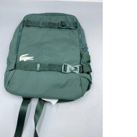  Lacoste 2in1 100% Recycled Backpack in green. 