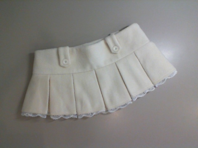 Short skirt made of warm material Short skirt made of warm material