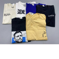 Set of 6 Men's short-sleeved crew neck shirt