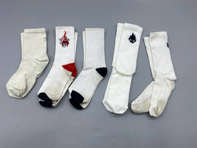 Set of 5 White knee-high socks Set of 5 White knee-high socks