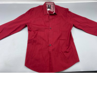 Red long-sleeved shirt