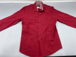 Red long-sleeved shirt