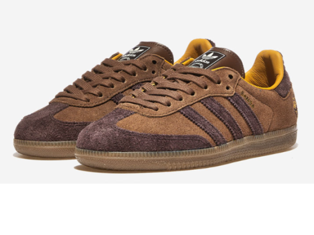 adidas originals SAMBA OG TAL IG8906 BROWN SHADOW YELLOW adidas originals SAMBA OG TAL IG8906 BROWN SHADOW YELLOW