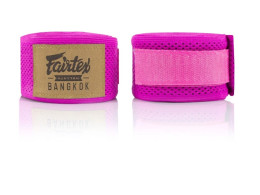 Set of 2 FAIRTEX Elastic Handwraps HW4 Pink