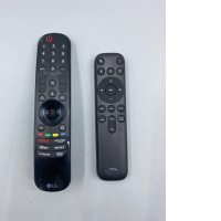 set of 2 TV remote