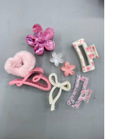 Set of 8 hair clip