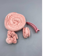 Pink Heatless Hair Curler Set