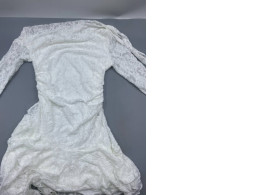 The Rubiana mini dress is made of a lace and cotton blend fabric from the Isabel Marant brand.