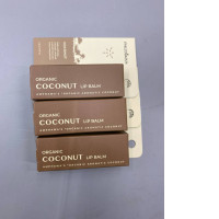 set of 3 Organic coconut lip balm
