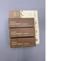 set of 3 Organic coconut lip balm