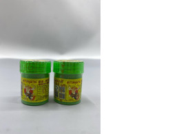 Set of 2  Hanuman brand Thai herbal inhaler, a traditional remedy commonly used for refreshing the senses. 