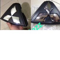 Set of 2 Emblem Logo Tiga Berlian Glass Asli Mitsubishi All New Pajero Sport