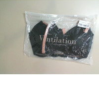 Women's bra Ventilation. Black