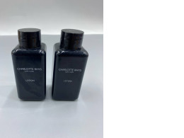 Set of 2 Charlotte Rhys Cape Town hand and body lotion, often found in luxury hotel body care products.