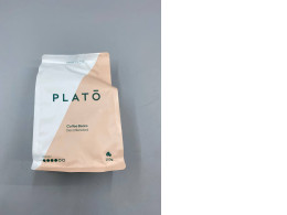 Low-caffeine coffee beans, Platō Coffee brand, 250 grams.