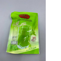package of ChaTraMue brand 3-in-1 Instant Green Milk Tea Powder. package of ChaTraMue brand 3-in-1 Instant Green Milk Tea Powder.