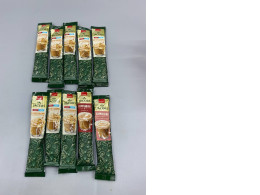 Set of 10 Jacobs Cappuccino instant coffee drink mix, featuring varieties like Salted Caramel and Classic. Set of 10 Jacobs Cappuccino instant coffee drink mix, featuring varieties like Salted Caramel and Classic.