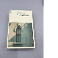 A paperback copy of John Steinbeck's novel "East of Eden," published in the Penguin Modern Classics series.